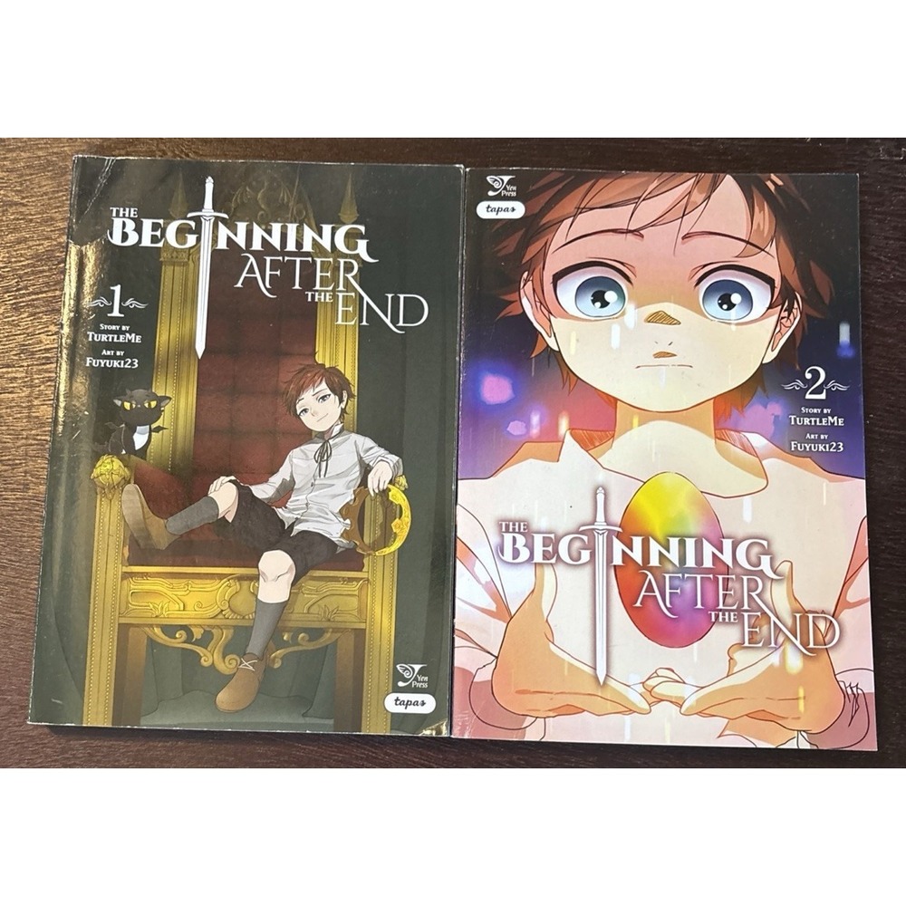 The Beginning after the End 1 - 2 books Comic Tapas (TBATE) (Yen Press)